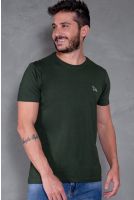 Camiseta Basica Masculino Revanche Foggia VERDE MUSGO