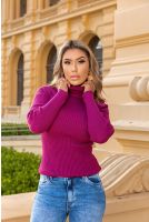 Blusa De Tricot Cacharrel Feminina Revanche Sandstone FUCSIA