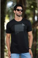 Camiseta Estampada Masculina Revanche Bolívar PRETO