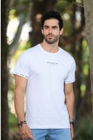 Camiseta Estampada Masculino Revanche Konongo BRANCO