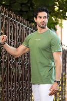 Camiseta Estampada Masculino Revanche Konongo VERDE MILITAR