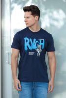 Camiseta Estampada Masculino Revanche Retimno AZUL MARINHO