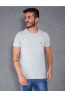 Camiseta Basica Masculino Revanche Foggia MESCLA CLARO