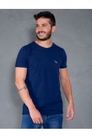 Camiseta Basica Masculino Revanche Foggia AZUL MARINHO