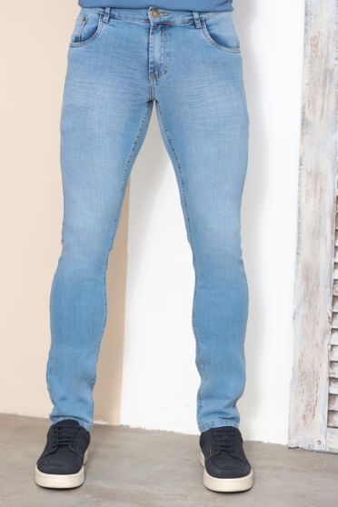 Calça Jeans Regular Masculina Revanche Beringen Azul