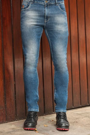 Calça Jeans Slim Masculina Revanche Ilhéus Azul