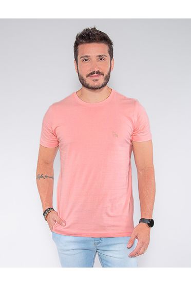 Camiseta Basica Masculino Revanche Foggia ROSÊ