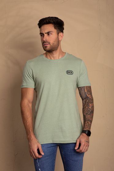 Camiseta Estampada Masculina Revanche Liverpool VERDE CLARO