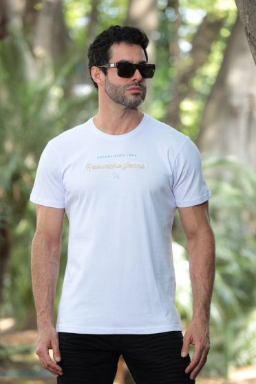 Camiseta Estampada Masculino Revanche Catemu BRANCO