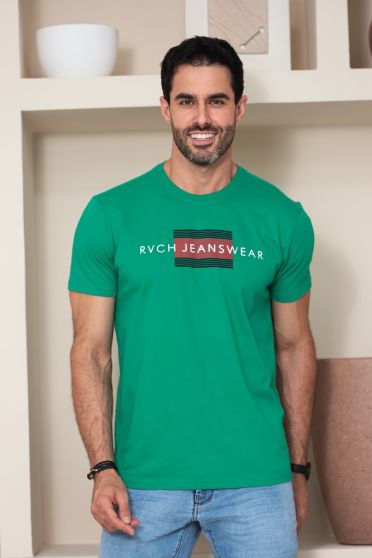 Camiseta Estampada Thread Masculino Revanche Maruim VERDE