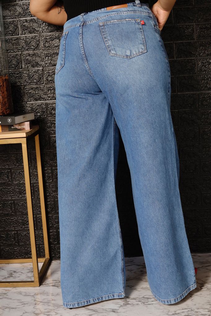 Calças jeans fashion pantalonas